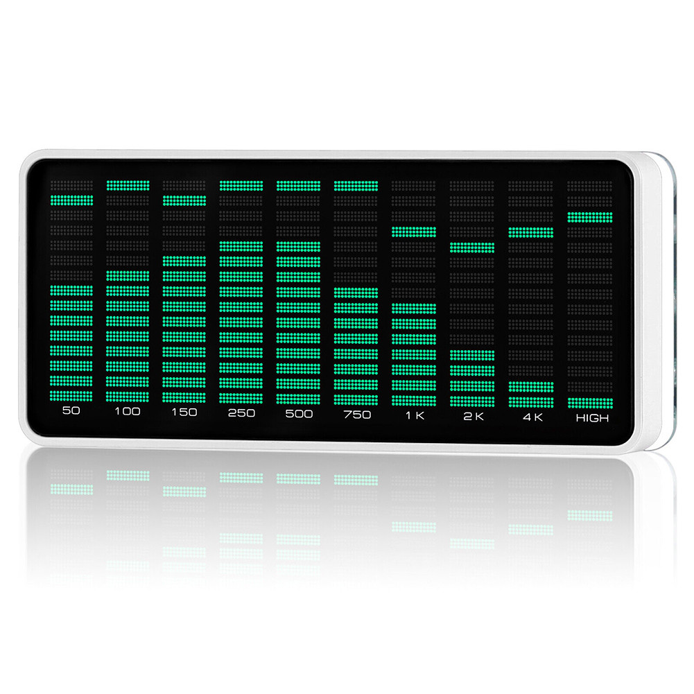 Audio Spectrum Analyzer Music Spectrum MIC Pick-Up Sound Level Meter Audio Analyzer Display