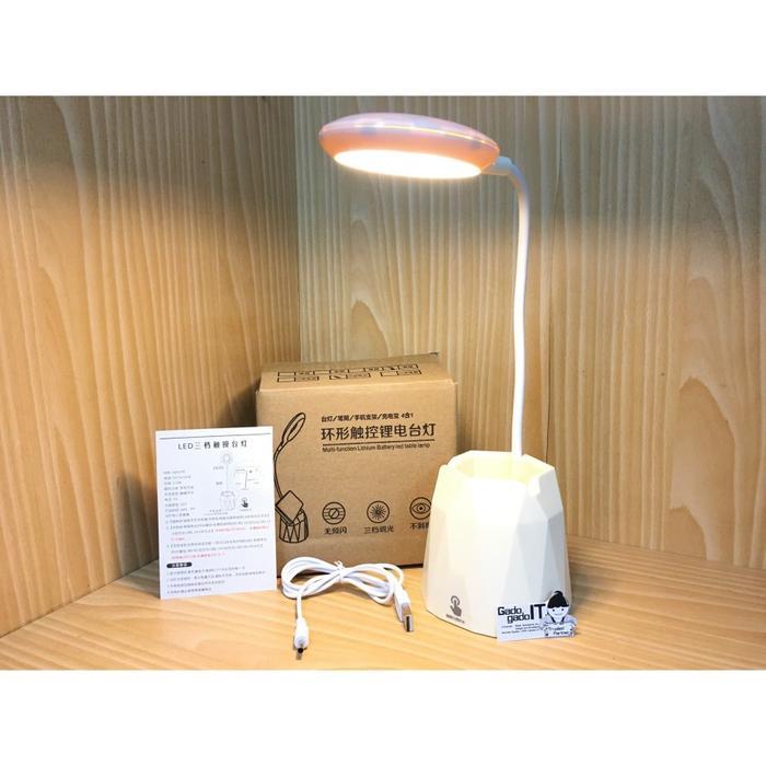 Panasonic - Lampu Led Meja Belajar Portable Led Emergency Lamp Desk Reading Book