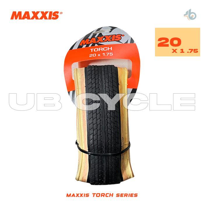 MAXXIS Ban Luar Sepeda 20 x 1.75 MAXXIS TORCH 60 TPI Skinwall