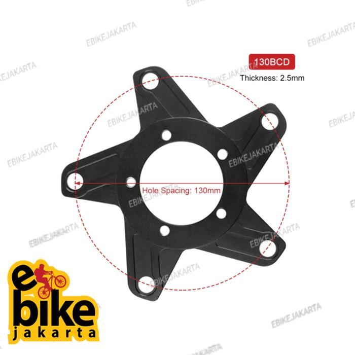CHAIN RING ADAPTER BBS02 TO BCD130 SPIDER PNP BAFANG BBS02