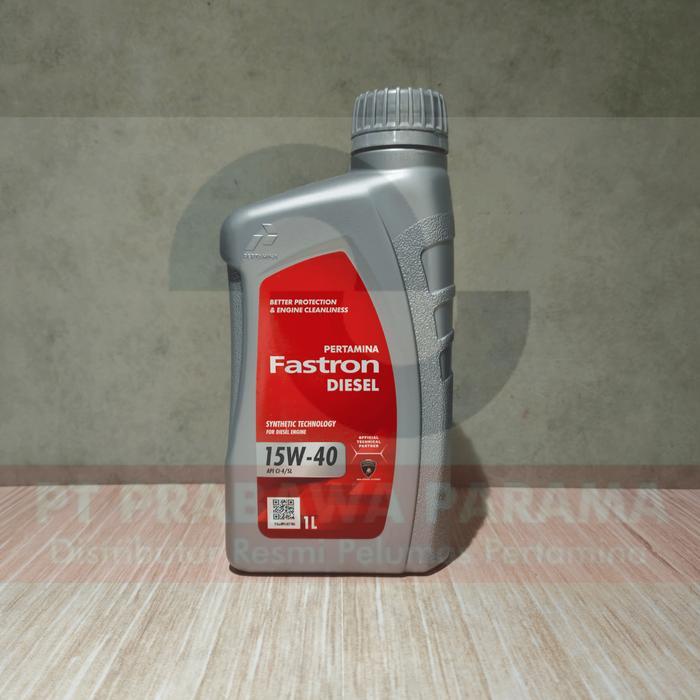 PERTAMINA FASTRON DIESEL 15W-40 1 LITER - OLI MOBIL DIESEL ORIGINAL