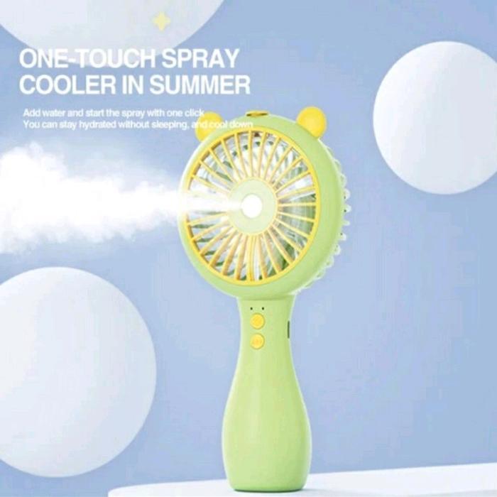 Kipas Angin Mini Nano Spray Portable Cute Spray Fan Portable Usb Pasti Diskon