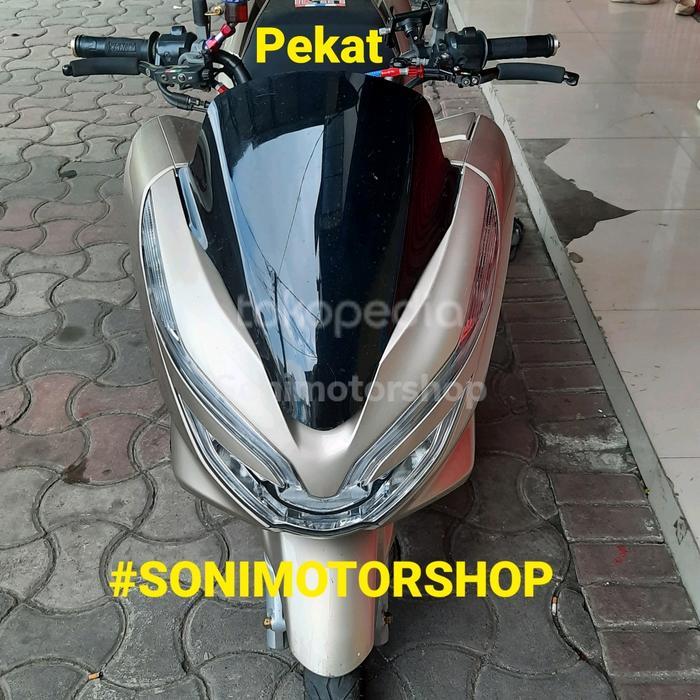 windshield visor pcx 150 standar bening