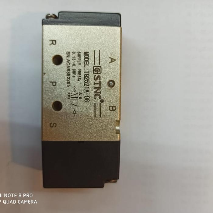 Stnc Solenoid Valve Tg2521A-08 Pilot 5/2 Pneumatic