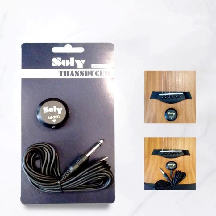 Pickup Gitar Akustik Soly Mount Pickup Gitar Akustik Td-200