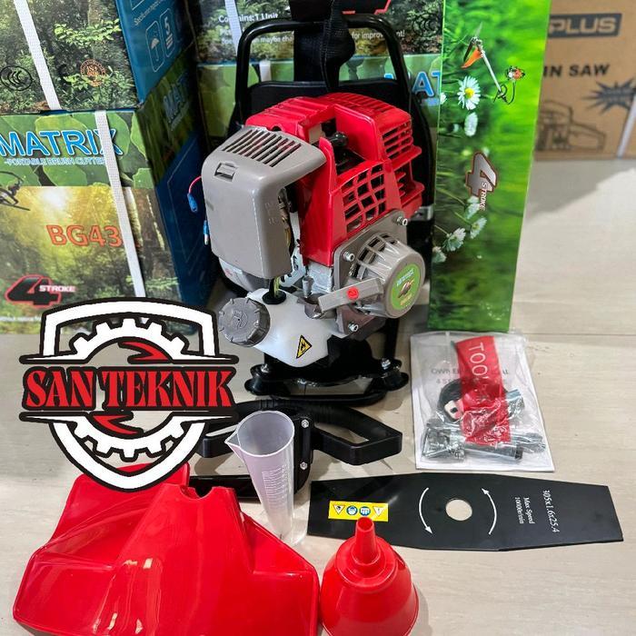 Matrix Mesin Potong Rumput Gendong BG 431 BG431 4 Tak Terbaik