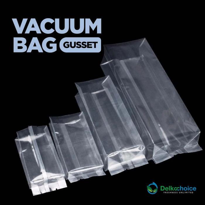 PLASTIK VACUUM VACUM VAKUM GUSSET BERAS DELKOCHOICE
