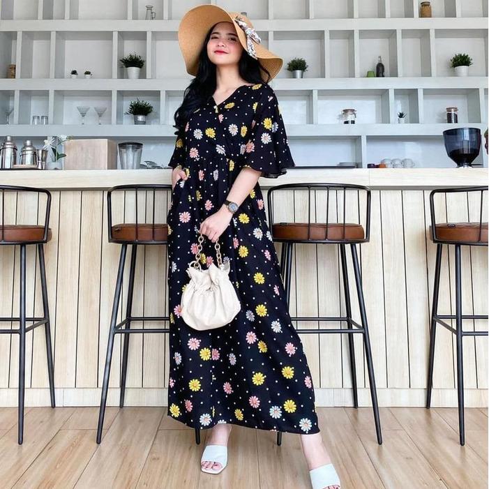 Daster kimono kekinian rayon tali samping daster dress kareen Hd.id