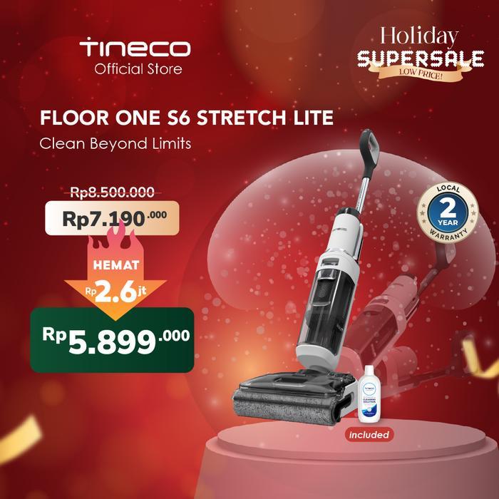 Tineco Floor One Stretch S6 Lite Smart Wet Cordless Vacuum Multifunctional Vacuum Cleaner