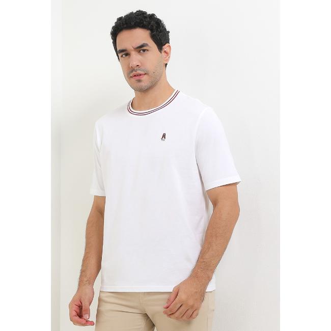 Hush Puppies Kaos Pria Mylo White
