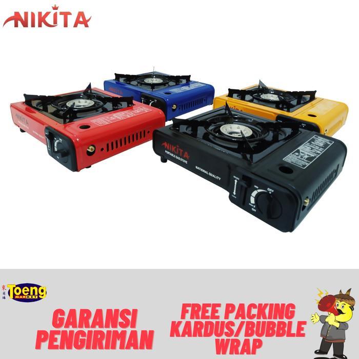 KOMPOR GAS PORTABLE 2 IN 1 NIKITA / KOMPOR CAMPING / KOMPOR PORTABLE