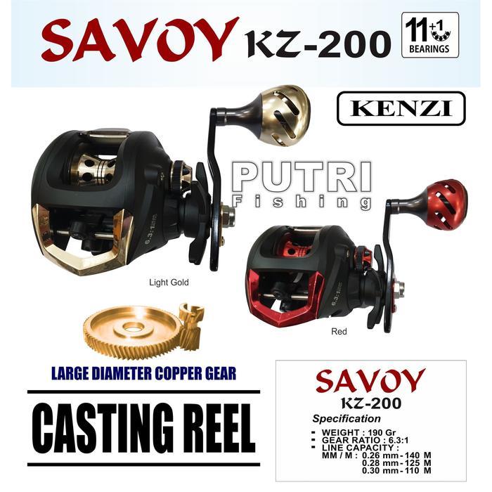 REEL KENZI SAVOY KZ 200 BAITCASTING PANCING OH
