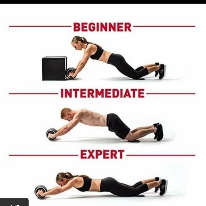 ab roller abs roller / Alat gym fitnes
