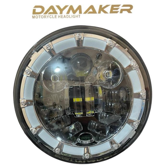 Headlamp Daymaker Original 7 Inch Universal Motor Mobil Lampu Depan Daymaker 7In Original Vixion