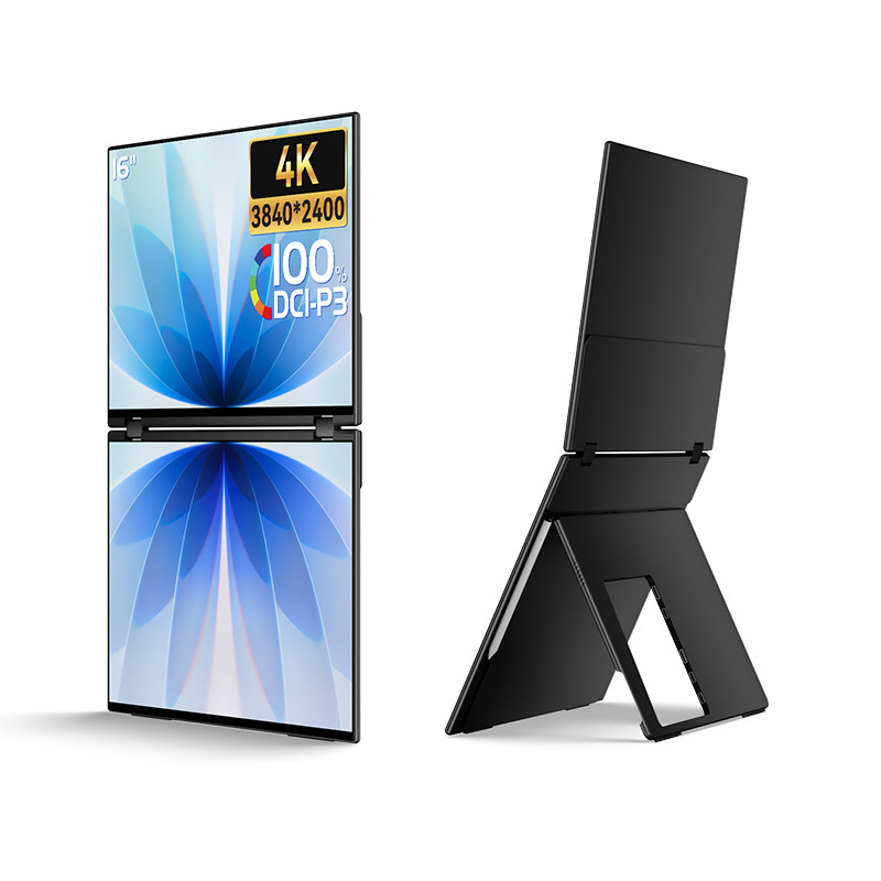 EHOMEWEI New X Series Dual stacked monitor 4K 2K 60Hz 240Hz Drive-free Phone-touch For Laptop