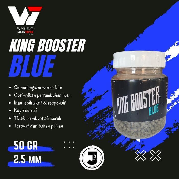 Pelet ikan pakan Channa King Booster Blue Barbar