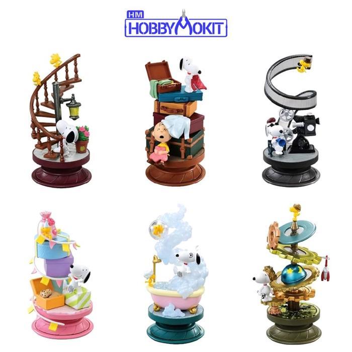 Re-ment Snoopy Spiral Diorama - Blindbox