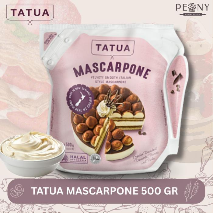 TATUA MASCARPONE KEMASAN 500 GR/MASCARPONE TATUA 500 GR