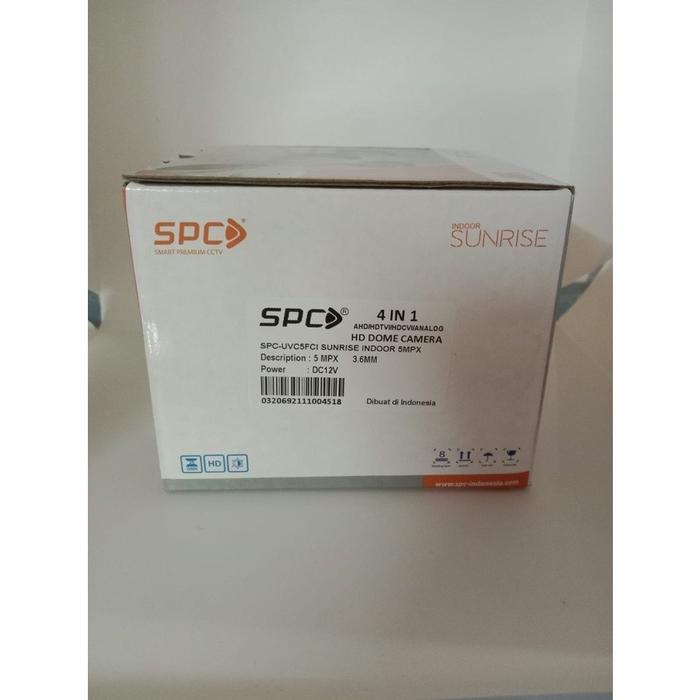 Camera CCTV SPC Sunrise Indoor 5mp, Malam bisa berwarna (Full colour)