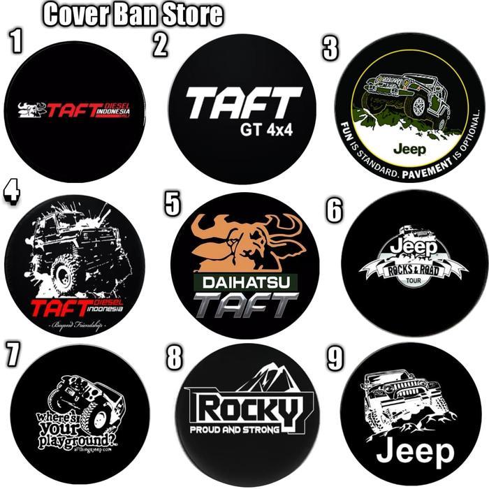 Cover Ban Sarung Ban Serep Mobil Taft Rocky New