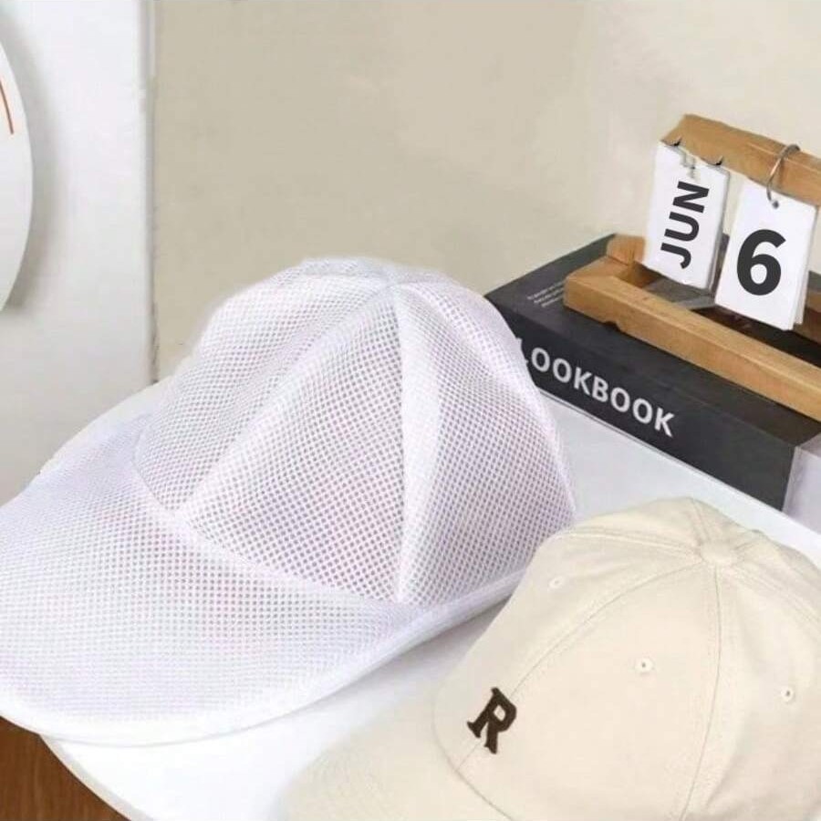 2Pcs/set Baseball cap washing bag anti deformation washing machine hat convenient washing bag