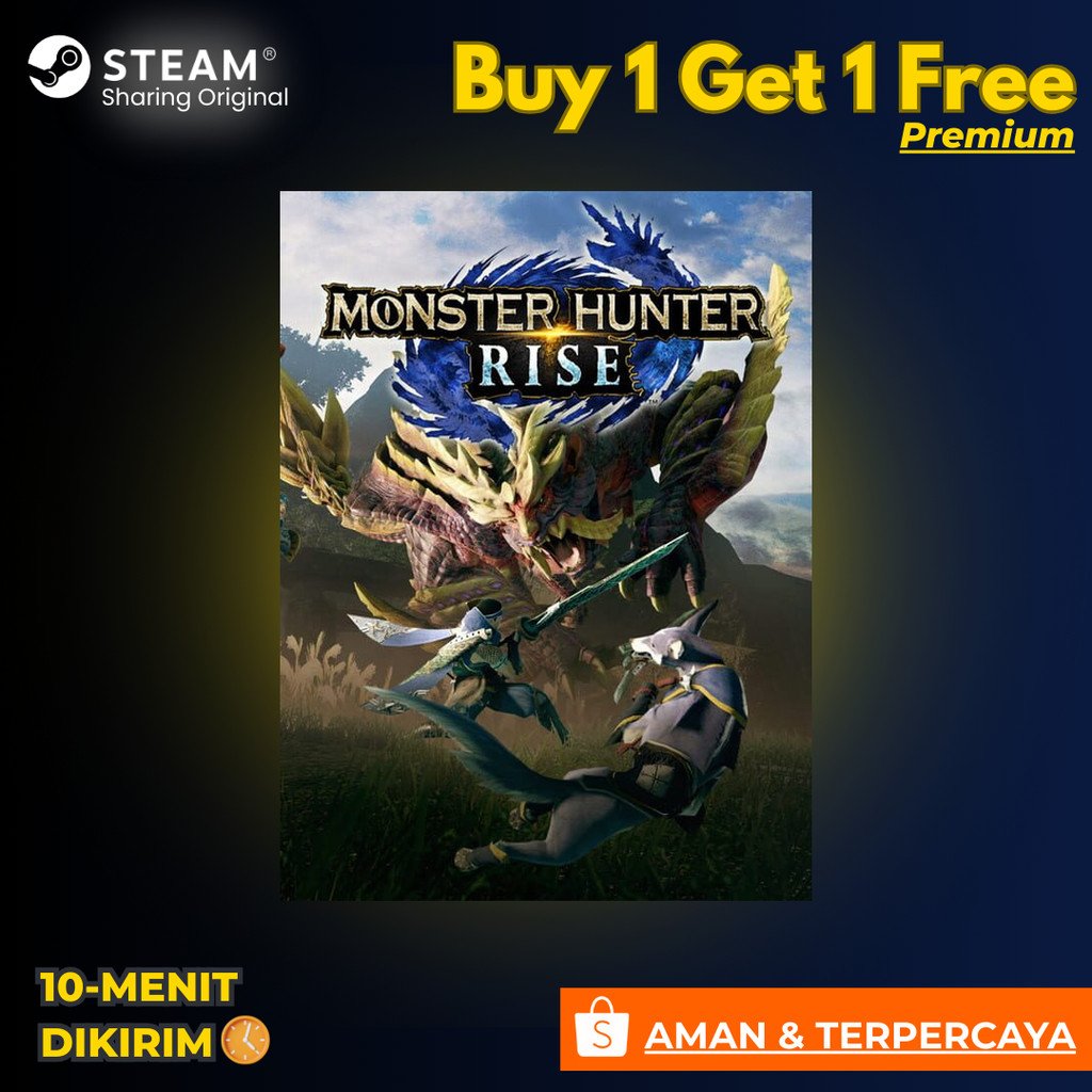 Monster Hunter Rise – Steam Share Premium – Buy 1 Get 1