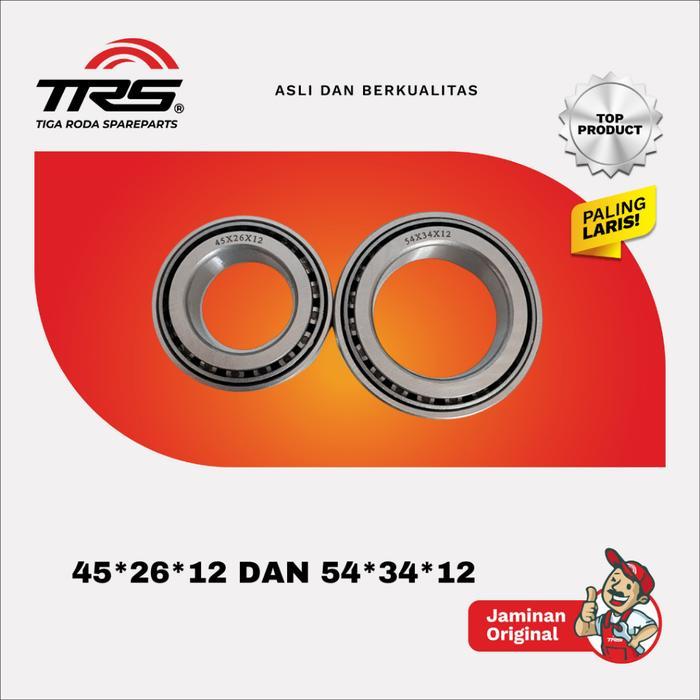 [Trs] Laker Komstir 45X26X12 Dan 54X34X12 Tossa Herculess Motor Roda 3 Motorcycle