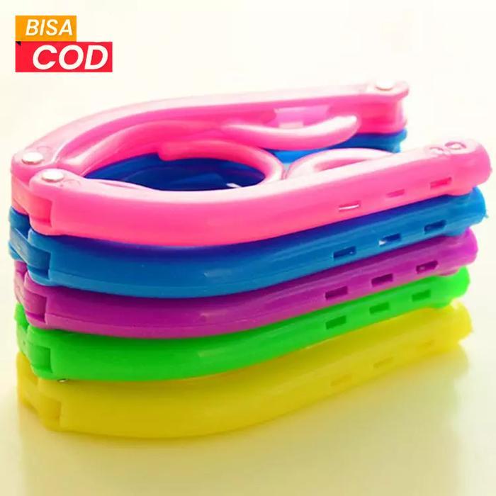 Gantungan baju Lipat Hanger baju lipat, Hanger Lipat Hanger Travel