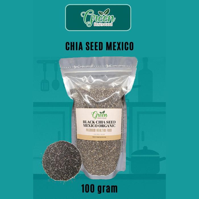 BLACK CHIA SEED 100 gr MEXICO ORGANIC - CHIA SEEDS CHIASEED 100 gram