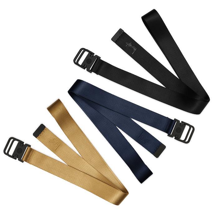 DISKON Stussy Double D Ring Belt READY STOCK