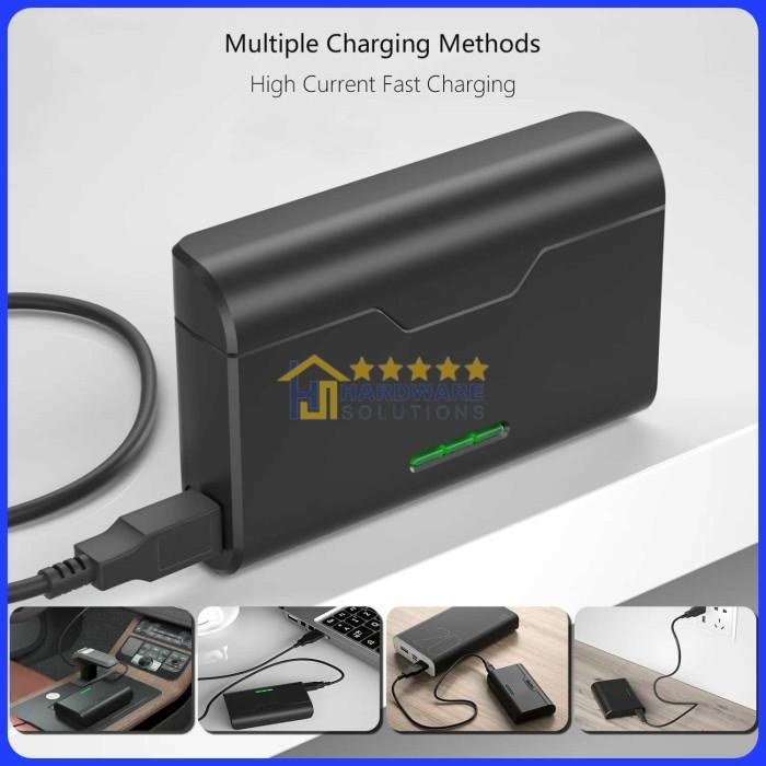 Taffware Charger Baterai Kamera NP-BX1 3 Slot for Sony Cybershot HDR