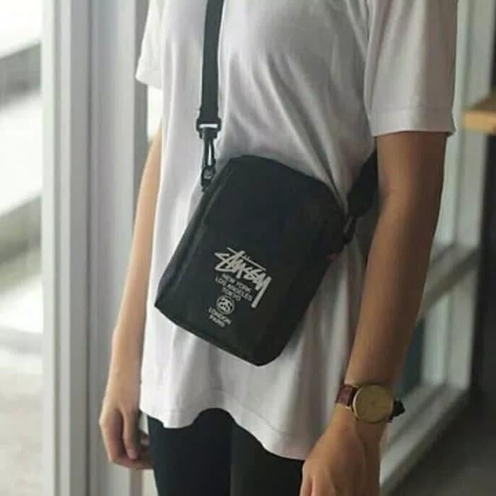 Tas Selempang Pria Stussy Sling Bag Bnip Shoulder Bag 100% Original Stussy