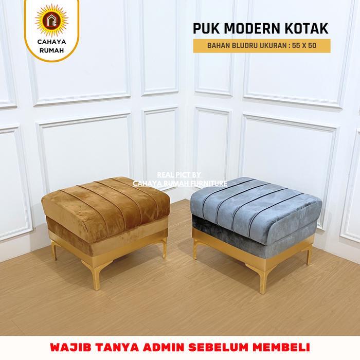 Cahaya Rumah - Kursi Puk Besar Modern - Furniture Ruang Tamu - Minimalis - kursi Sudut