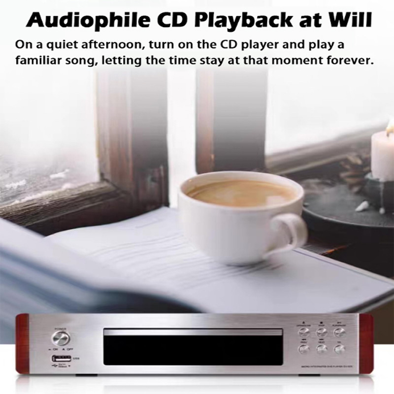 New DVD/CD Player Retro EVD VCD CD Audio and Video Player 5.1 Channel Home Audio and Video Equipment