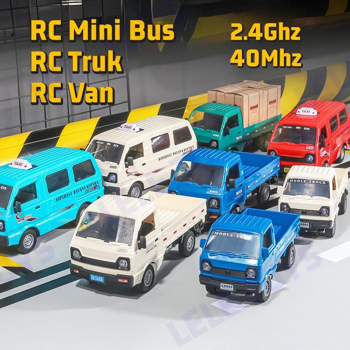 TEREMURAHTERLARIS READY SILAHKAN DIORDER LELE TOYS 2.4GHZ REMOTE CONTROL D12 CARGO TRUCK RC PICK UP