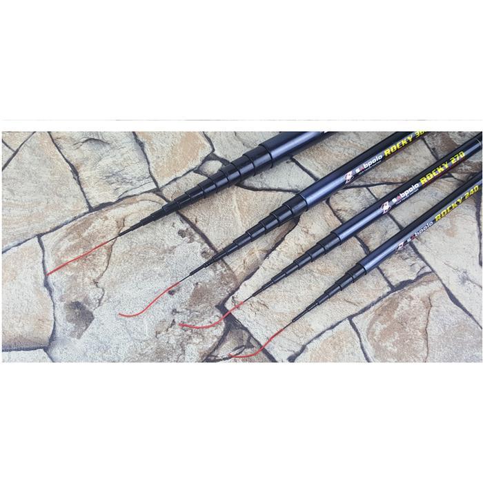 Joran Tegek Ruas Pendek Rocky 40Cm Panjang 270 360 450