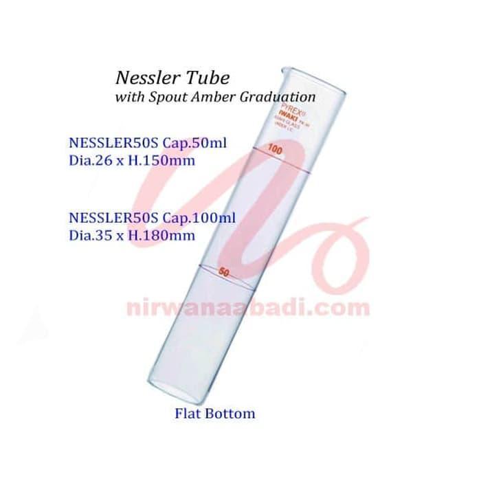 TEREMURAHTERLARIS READY SILAHKAN DIORDER IWAKI NESSLER TUBE 100ML NESSLER100S