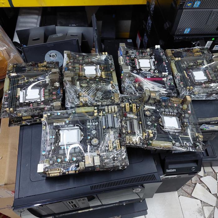 MOBO/MOTHERBOARD H61 ECS/ASROCK/MSI SOCKET LGA 1155 CORE I3 I5 I7 MURA
