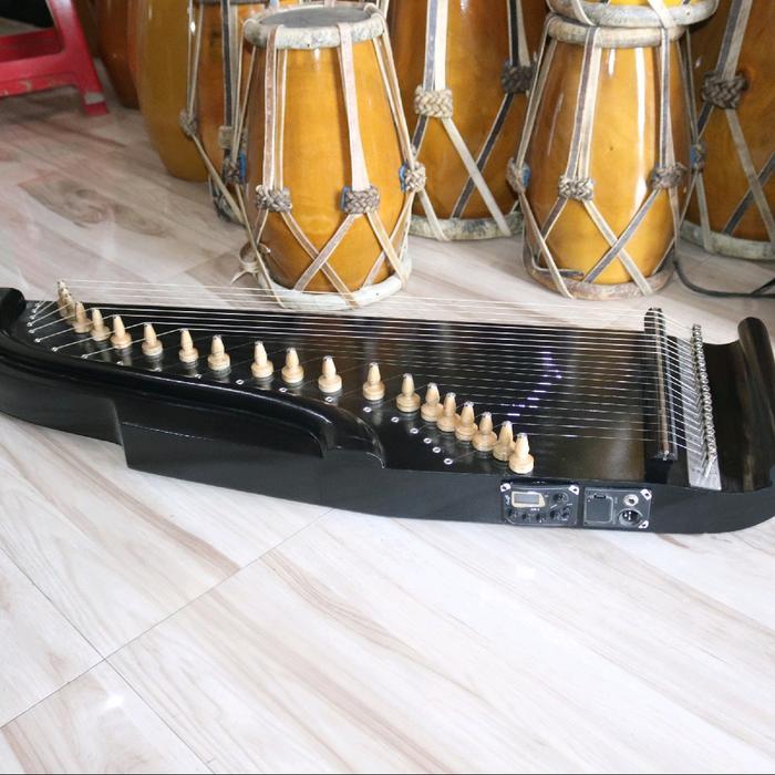 Kecapi Siter Sunda Elektrik 20 Senar Plus Tas