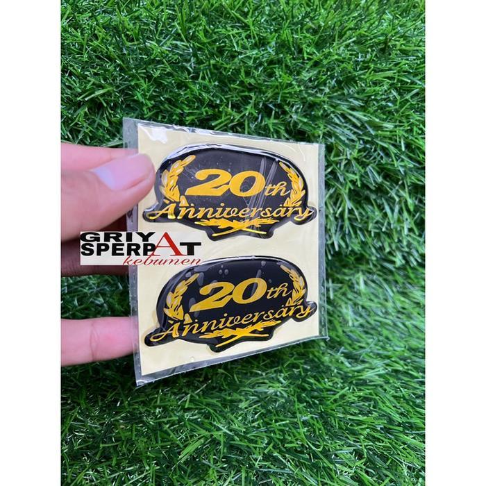 EMBLEM ANIVERSARY 20 TAHUN RX KING SE GOLD