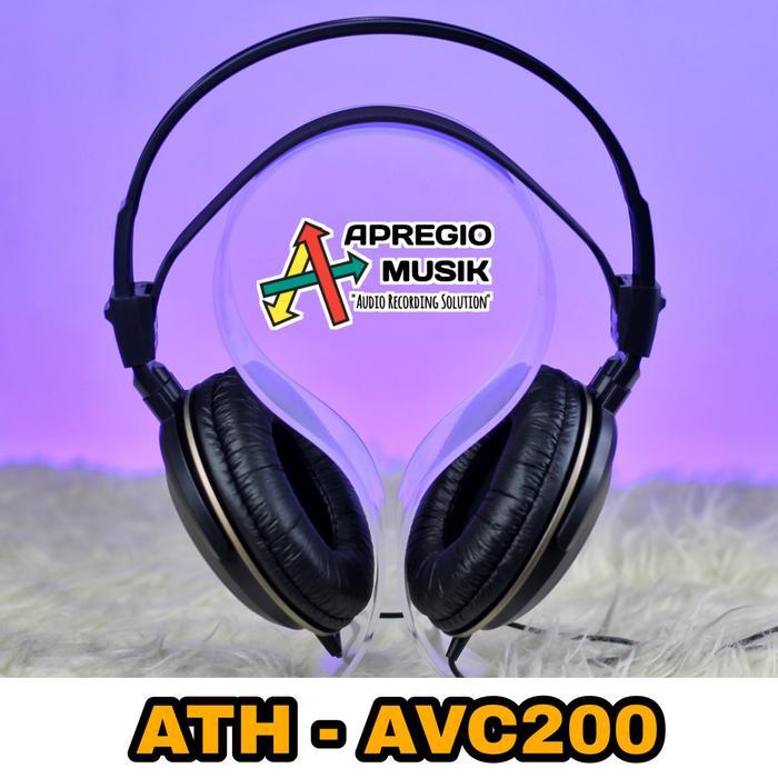 Audio Technica Ath Avc200 Avc 200 Avc-200 Headphone Monitoring Populer