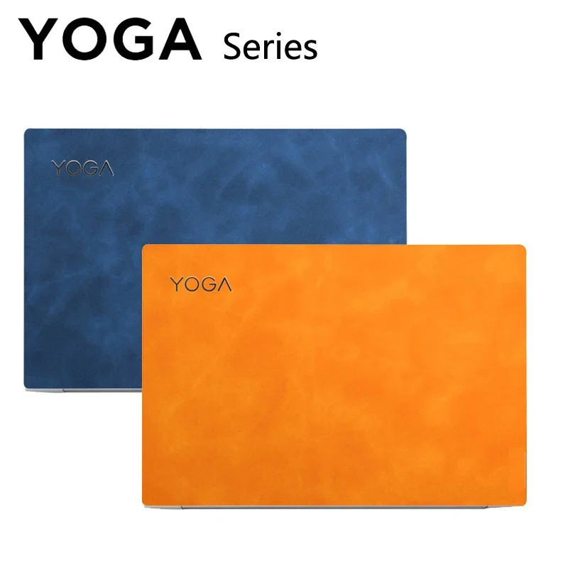 Leather Sticker Skin Cover Decals for Lenovo Yoga Slim 7i Evo 14" OLED WUXGA Laptop Carbon Vinyl