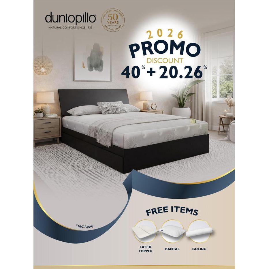 Dunlopillo Kasur Mattress Latex Tipe Royal 8 160 x 200 ( Full Latex )
