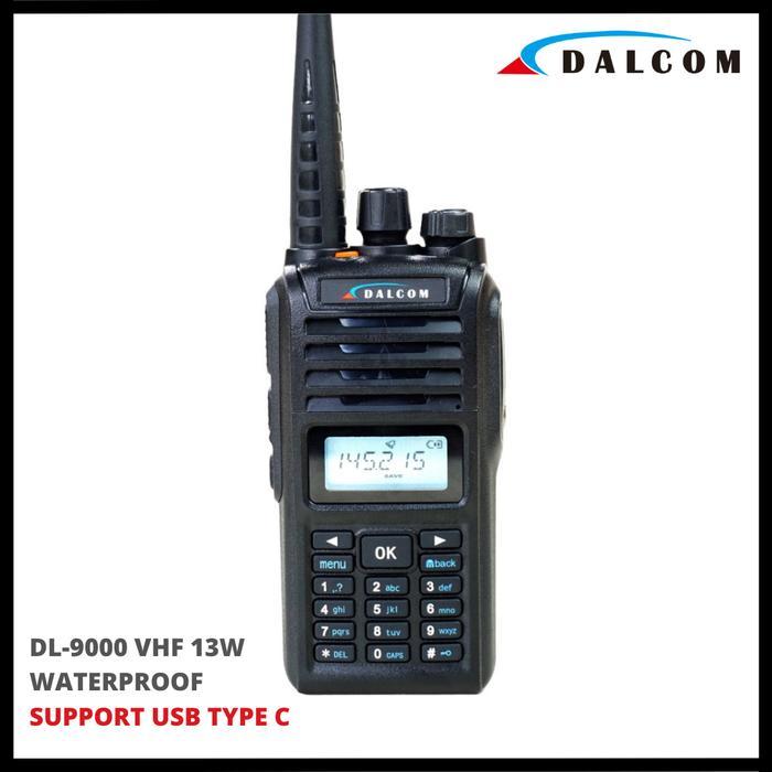 ht dalcom japan dl-9000 vhf waterproof walkie talkie