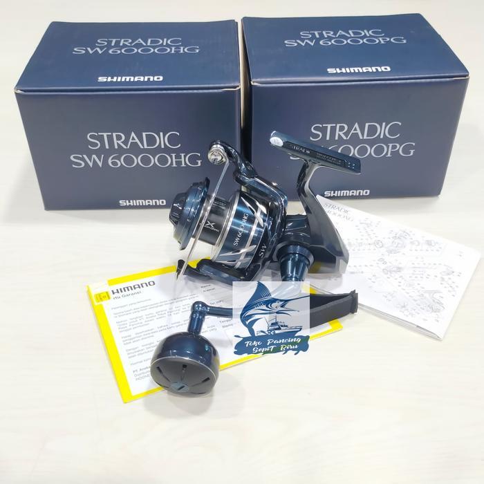 REEL SPINNING SHIMANO STRADIC SW 4000 5000 6000 8000 NEW 2024 REEL PANCING ALAT PANCING REEL