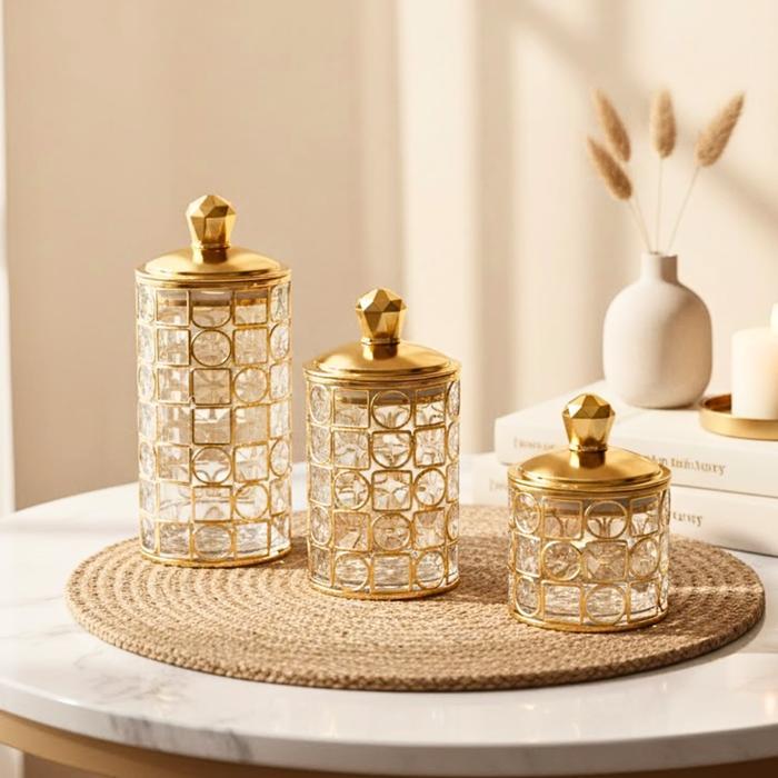TOPLES 3PCS MEWAH TOPLES GOLD TOPLES AKLIRIK KEDAP UDARA GOLD EMAS / TOPLES LIST GOLD MEWAH TOPLES