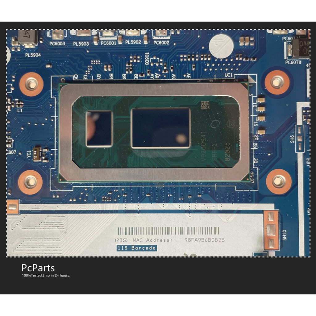 PCparts FS540 NM-C121 5B20S41719 For Lenovo Ideapad S145-15IWL Laptop Motherboard I3-8145U I5-8265U