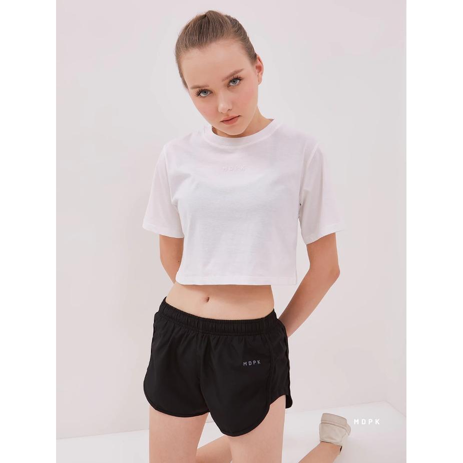 Mdpk - Oversized Crop Top - Baju Oversized Perempuan - Pakaian Crop Pasti Diskon