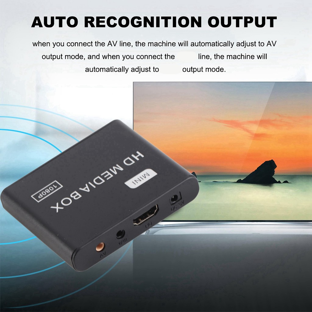 Media Player High Definition Media Player Full HD Mini Box Media Player 1080P Media Player Box