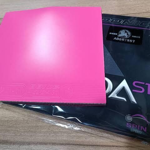 Karet Tenis Meja Donic Acuda S1 Pink Original